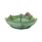 Garden Leaf Bird Bath with Hedgehog Accent (Set of 2)