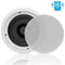Pyle PDIC81RD In-Wall/In-Ceiling 8-Inch 2-Way Speakers