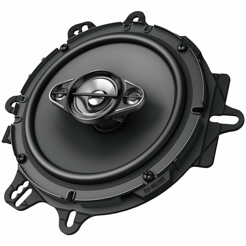 Pioneer TS-A1680F 350W Max 6.5" 4-Way 4-Ohm Stereo Car Audio Coaxial Speakers Open Box