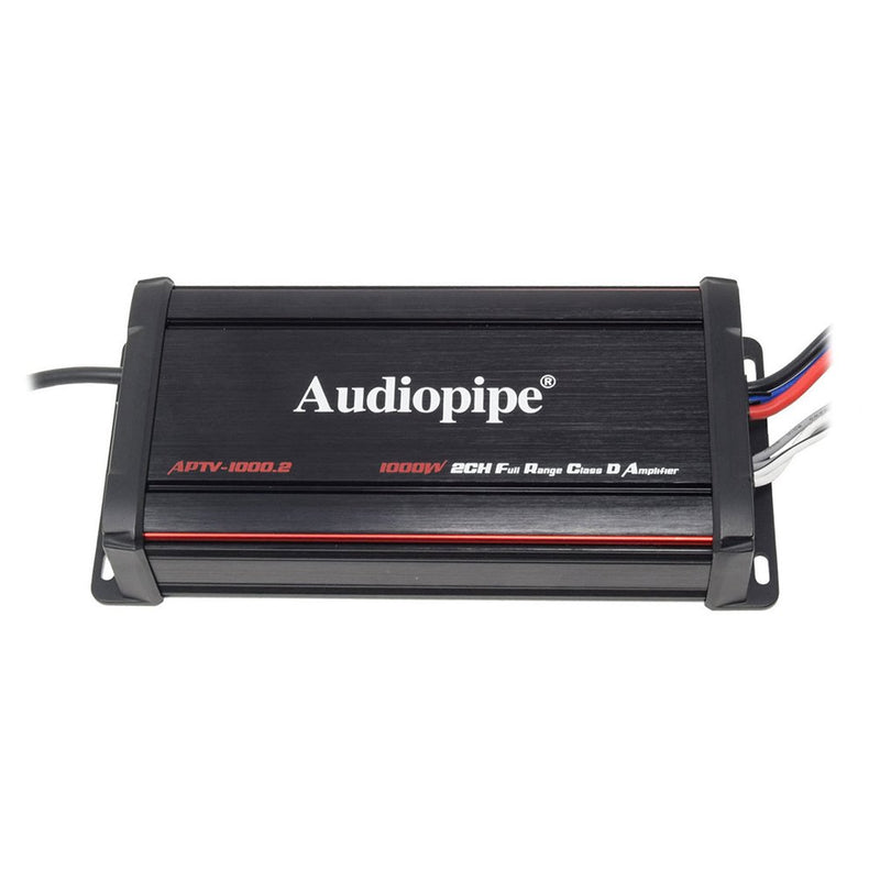 Audiopipe Marine Micro 2 Channel Amplifier 320 Watts APTV-1000.2