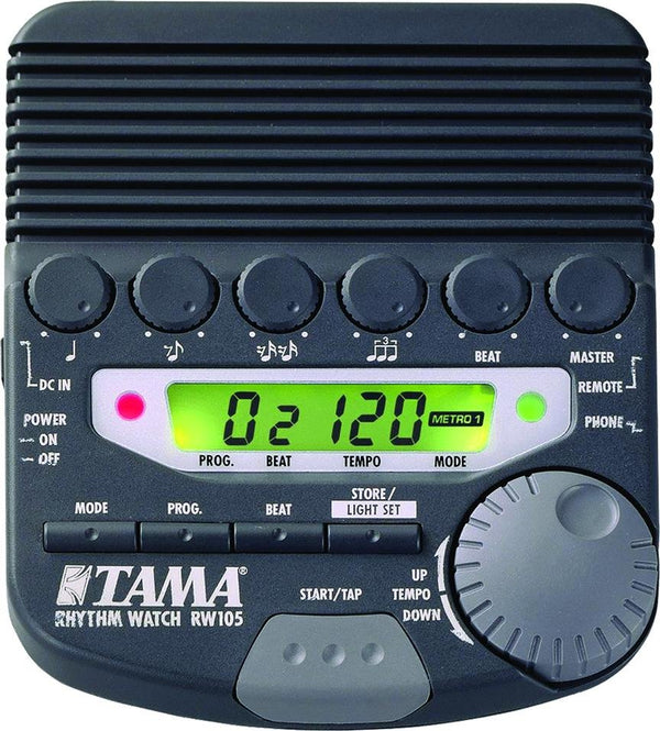 Tama RW105 Rhythm Watch - Drummer's Programmable Metronome