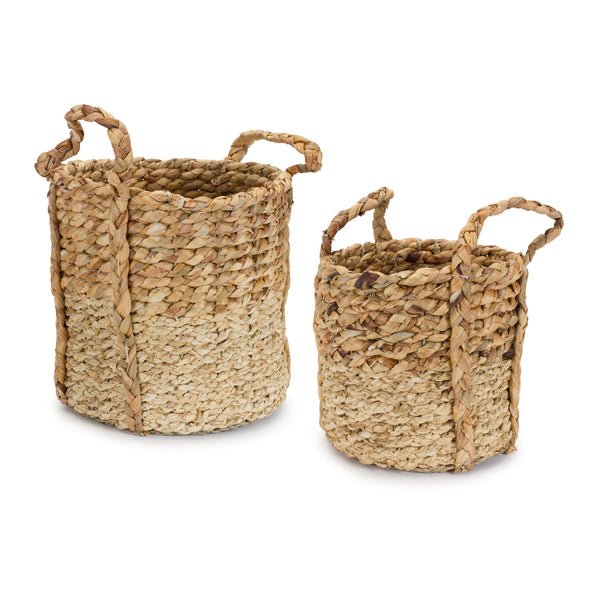 Seagrass Basket with Handles (Set of 2)