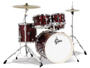 Gretsch Energy 5 Piece Set w/ 4 Piece Hardware (20/10/12/14/14SN) Ruby Sparkle