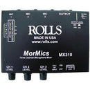 Rolls MX310 MorMics 3-Channel Mic Mixer / Combiner