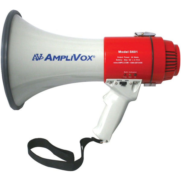 AmpliVox Mity-Meg 15-Watt Megaphone - S601R