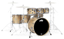PDP Concept Series 7-Piece Maple Shell Pack - 8/12/14/16/22/14 - Natural Lacquer