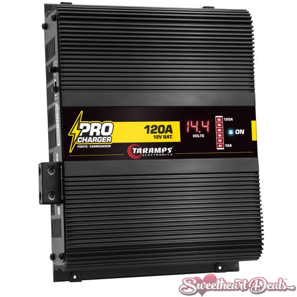 Taramps Procharger 120A 12 Volt DC Power Supply - Competition Car Audio