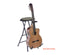 Stagg Foldable Stool with Rectangular Seat & Built-In Guitar Stand - GIST-350