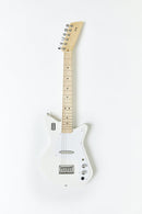 Loog Pro VI Mini Electric Guitar with Built-in Amplifier - White - LGPRVIEW