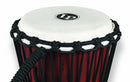 Latin Percussion World Beat Wood Art Large Djembe - Red - LP713LR