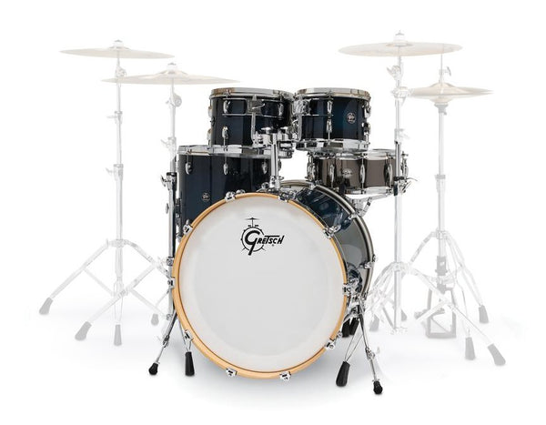 Gretsch Renown 5 Piece Shell Pack - 18/12/14/14SN - Gloss Antique Blue Burst