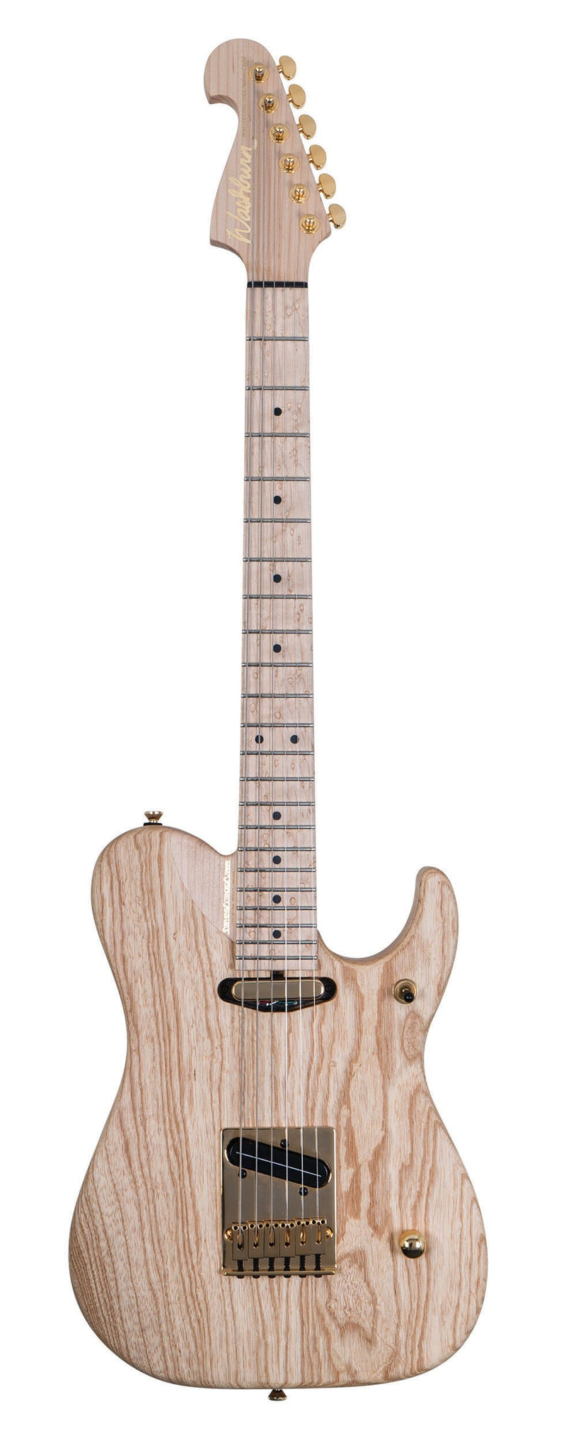 Washburn Nele Standard Electric Guitar - Natural Swamp Ash - NELESTD-M