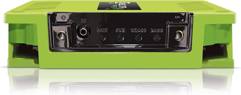 BANDA 2K2OHMGREEN 2000 Watt 2 Ohm Mono Car Amplifier - Green