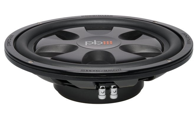 Powerbass S-12TD 300 Watt RMS 4 Ohm Thin Mount 12" Subwoofer