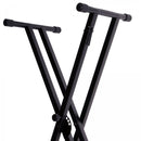 On-Stage Double-X Keyboard Stand with Bolted Construction - KS7171