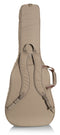 Levy’s Deluxe Gig Bag for Dreadnought Acoustic Guitars – Tan - LVYDREADG200