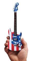 Axe Heaven Wayne Kramer Fender Strat Stars & Stripes Mini Guitar Replica FS-011