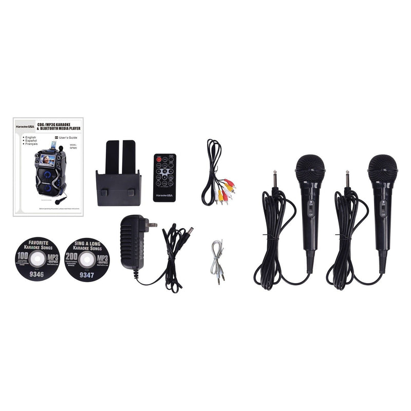 Karaoke USA Portable Professional CDG/MP3G Karaoke Player - GF920