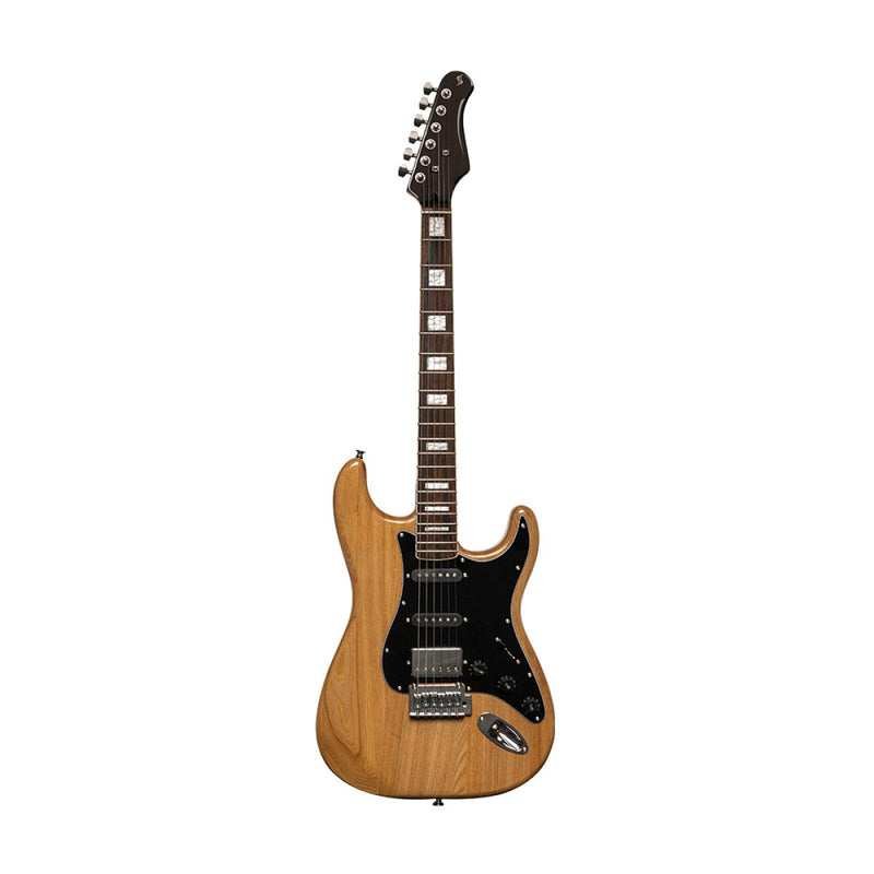 Stagg Solid Body Electric Guitar - Natural - SES-60 NAT