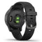 Garmin Vívoactive 4S GPS Smartwatch Slate Stainless Steel Bezel w/ Silicone Band