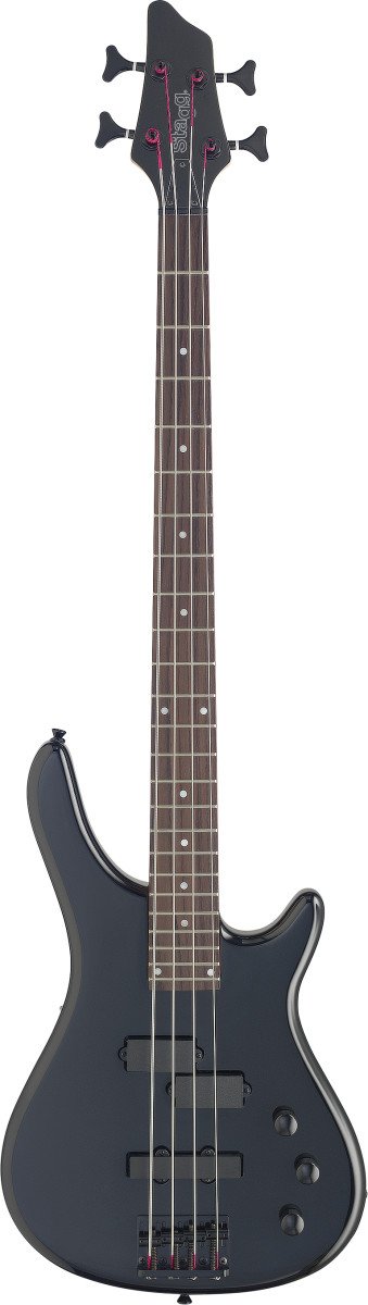 Stagg 4-String "Fusion" Electric Bass Guitar - Black - BC300-BK