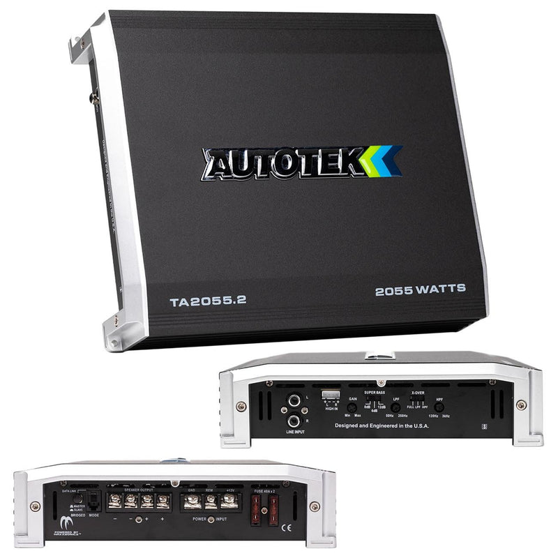 Autotek TA Amplifier 2000Watt 2 Channel TA20552