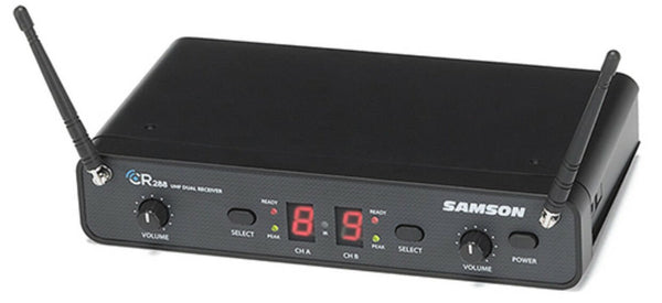 Samson Concert 288 - Handheld Dual-Channel Wireless Microphone System - H-Band