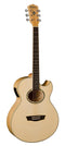 Washburn Festival Series Cutaway Acoustic Electric Guitar - Natural - EA20-A-U