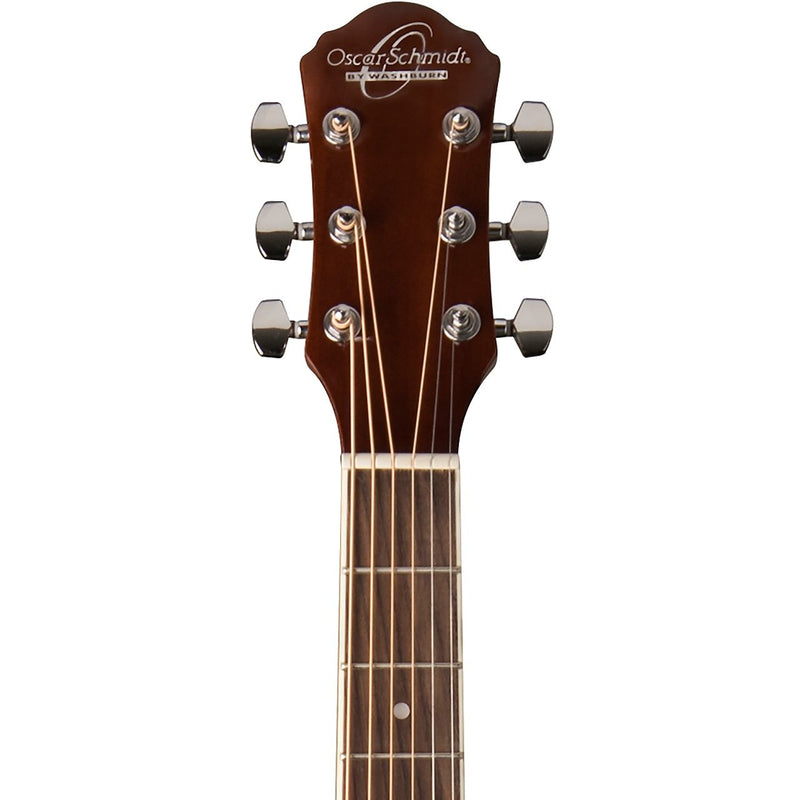 Oscar Schmidt OG10CESM Concert Size Spruce Top Mahogany Neck 6-String Acoustic-Electric Guitar