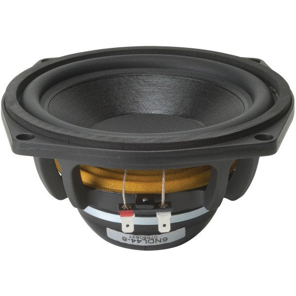 B&C 6.5" Professional 200 Watt RMS 8 Ohm Neodymium Woofer Speaker - 6NDL44-8