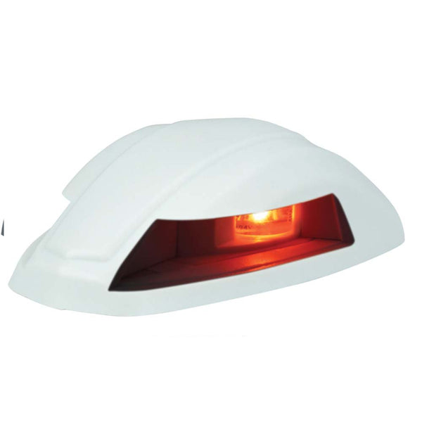 Perko 12V LED Bi-Color Navigation Light - White Rounded 0655002WHT