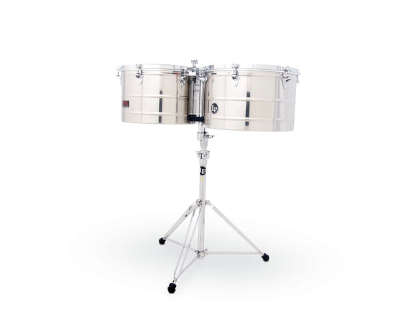 LP 15" & 16" Prestige Thunder Timbales - Stainless Steel - LP1516-S