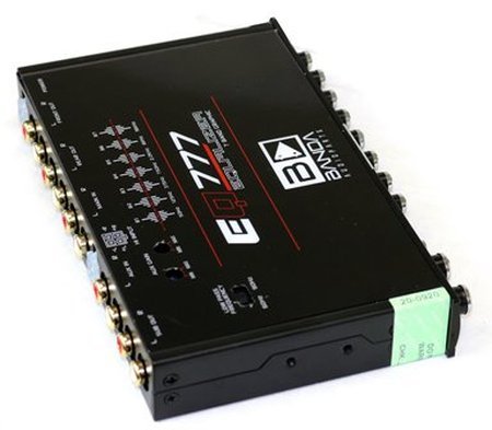 Banda 1/2 DIN Seven Band Graphic Car Equalizer Crossover w/ Front Aux - EQ777