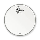 Gretsch Bass Head White 24" Center Logo - GRDHCW24