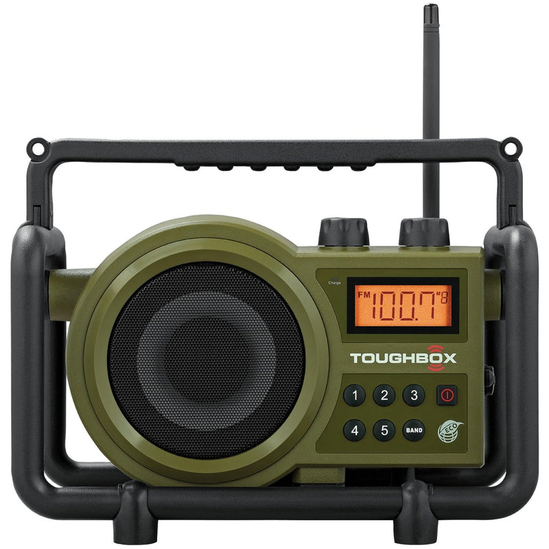 Sangean Toughbox FM/AM/Aux Ultra-Rugged Digital Rechargeable Radio - TB-100