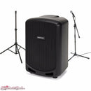 Samson Expedition Escape Rechargeable Bluetooth Speaker System Bundle Stand Mic