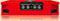 Banda 8K81OHMRED Bass 8000 Watt 1 Ohm Car Amplifier - Red