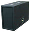 DeeJay Single Heavy Duty Empty Ported Car Speaker Box for One 15-in Woofer