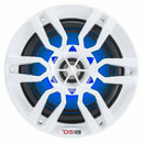 DS18 NXL6 Hydro 6.5" 2-Way 300W Marine Speakers w/ Integrated RGB Led Lights