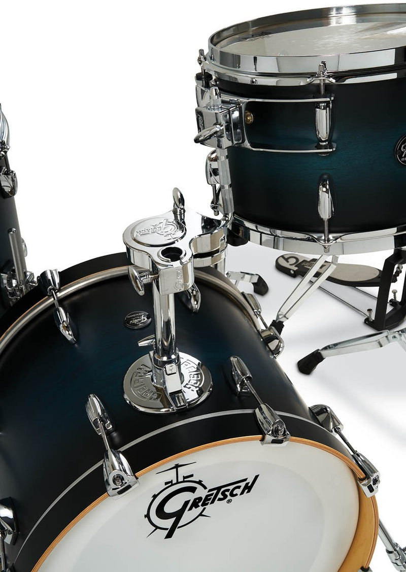 Gretsch Renown 3 Piece Drum Set 18/12/14 - Antique Blue Burst - RN2-J483-SABB