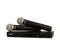 Shure Wireless Dual Microphone Vocal System with Two PG58 Mics - BLX288/PG58-H9