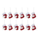 Snowflake Mitten and Stocking Ornament (Set of 12)