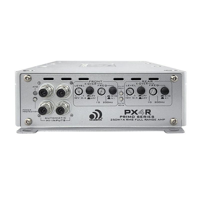 Massive Audio PX4R 250 Watts RMS x 4 @ 4 Ohm 4 Channel Amplifier