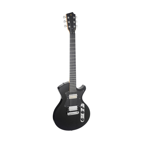Stagg Silveray Rich Solid Body Electric Guitar - Black - SVY SPCL BK