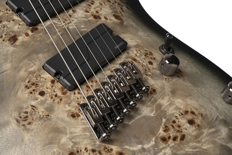 Cort KX507MSSDB KX Series Multi Scale 7 String Electric Guitar - Star Dust Black