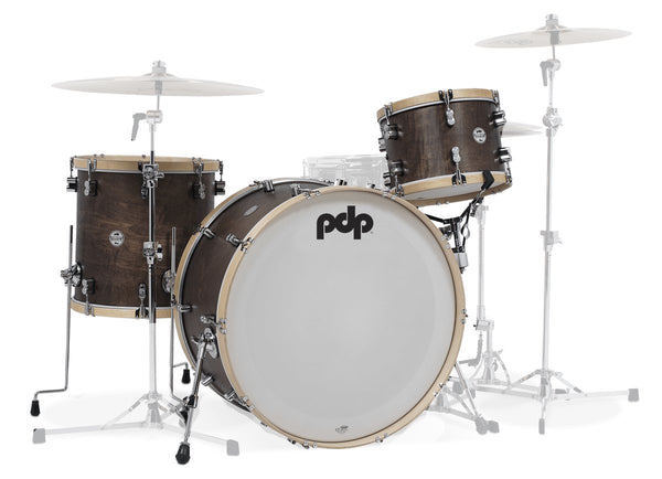 PDP Concept Classic 3-Piece Shell Pack - Walnut w/ Natural Hoops - PDCC2613WN