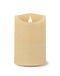 Cream Simplux LED Designer Wax Candle with Remote (Set of 2)