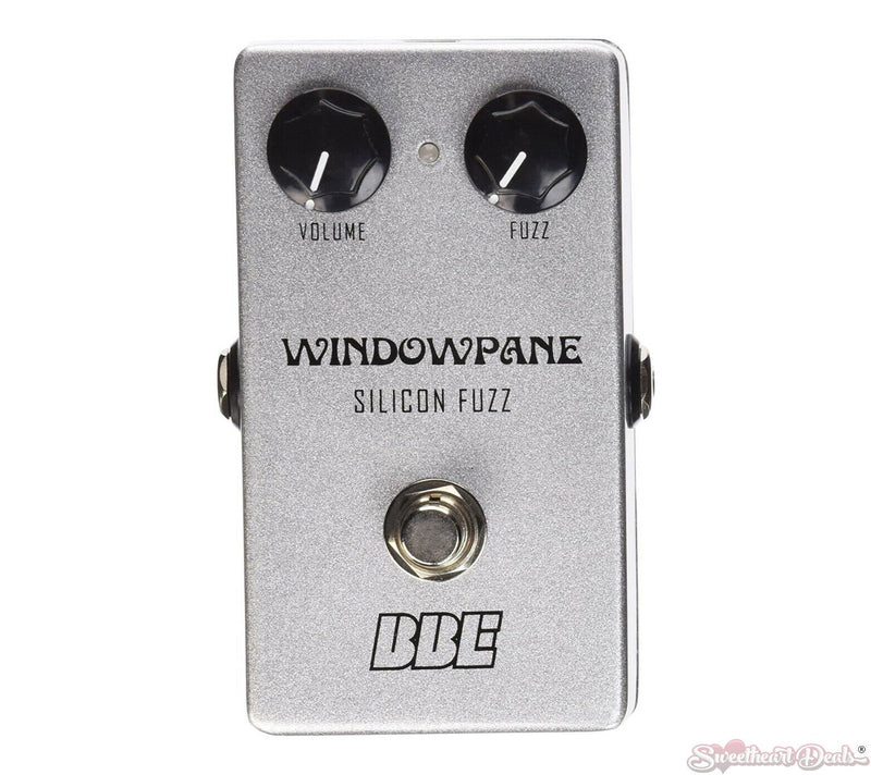 BBE Windowpane Vintage Germanium Fuzz Tone Guitar Pedal w/ Silicon Reliability