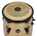Latin Percussion City Series 10" & 11" Conga Set w/ Double Stand - Natural Gloss