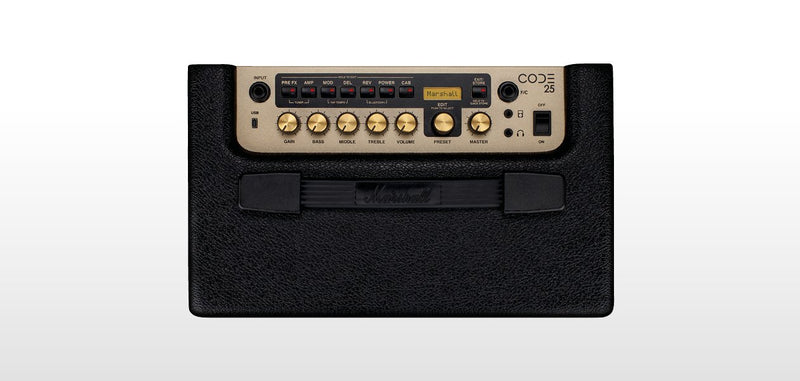 Marshall CODE25 25 Watt 1 x 10" Guitar Combo Amplifier